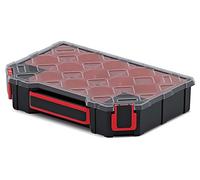 Conteneur KTG30206B : collectif avec cloisons noires plates TAGER KISTENBERG