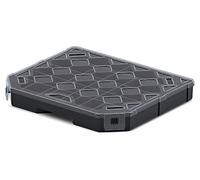 Conteneur KTG30254 : collectif avec cloisons noires 284 x 243 x 40 mm KISTENBERG