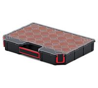 Conteneur KTG40306B : collectif avec caisses noires plates 390 x 284 x 60 mm ...
