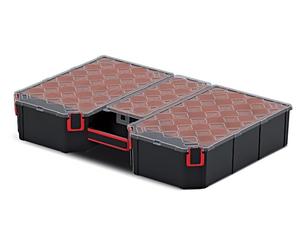 Conteneur KTG604010B : collectif avec caisses noires hautes 577 x 390 x 105 m...