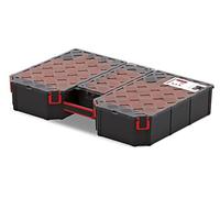 Conteneur KTG604010S : collectif avec cloisons noires hautes TAGER KISTENBERG