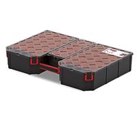 Conteneur KTGC604010B : collectif avec caisses noires hautes 577 x 390 x 105 ...