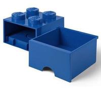 Conteneur LEGO Brick 4 Tiroirs Bleu ROOM COPENHAGUE