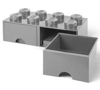 Conteneur LEGO Brick 8 Tiroir Gris ROOM COPENHAGUE