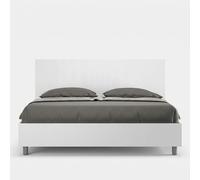 Conteneur lit double 160x190cm design bois blanc New Egos