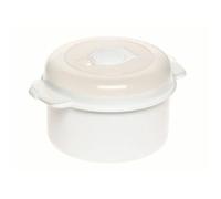 Conteneur Micro-ondes - Plast Team - 3106 - 0,5L - Rond - Blanc
