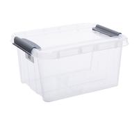 Conteneur Plast Team Pro Box 32L transparent clips 27790800