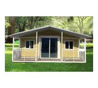 Conteneur pliable de 12,2 m facile à installer - 2/3 chambres à coucher avec salle de bain et cuisine - Matériau en acier extensible - Conteneur préfabriqué pour la maison ou le bureau - Maison à