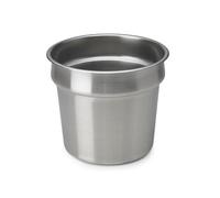 Accessoire friteuse GENERIQUE Conteneur pour Bain-Marie Rond Cayenne 6,6 à 10,4 L - Pujadas - - Acier inoxydable6,6 x200xmm