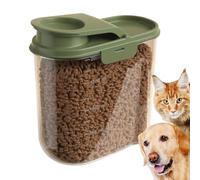 Conteneur Pour Nourriture Pour Chien | Réservoir Nourriture Chien 2L Hermétique | Distributeur Aliments Visible Grande Capacité Anti-Humidité Anti-Poussière | Pour Garde-Manger Cuisine Grange