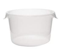 Conteneur professionnel de stockage rond - Rubbermaid 11,4 L Blanc G
