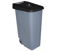 Conteneur Recyclage, 110 L, Noir