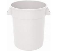 Vogue Poubelle ronde Blanc 38 l