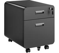 Conteneur roulant - SPEAKA PROFESSIONAL - SP-MFC-001 - Noir mat - 394x500x497 mm - Stockage sécurisé