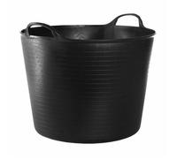 Conteneur Seau Panier RED HOG Flexible Multifonctionnel, pour Maison, Écurie, Jardin, Garage, Levage Jusqu'à 120kg, Noir, 42 l