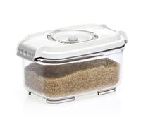 Conteneur Sous Vide Rectangulaire, Couvercle Blanc, 0,5L