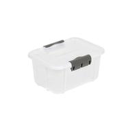 Conteneur Stockage Transparent 8L Couvercle BranQ Velur 7508