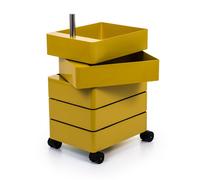 Conteneur sur roulettes 360° H 72cm WxHxD 32x72x46cm
