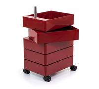 Magis 360 Container 5 Chariot Bordeaux