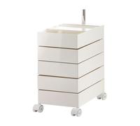 Conteneur sur roulettes 360° H 72cm WxHxD 32x72x46cm