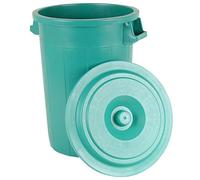 Conteneur Universel 70L Vert avec Couvercle Baril de Pluie. Poubelle Tonne