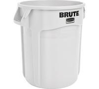 Rubbermaid – Conteneur professionnel rond Brute – 76 L – Blanc