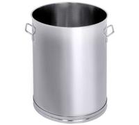Conteneur universel, poubelle, 20-150 litres au choix, inox 18/10 : 75 l Variante : 75 l
