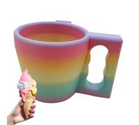 Conteneurs À Glace D'une Pinte | Plateau Dessert Fête Impression 3D | Pots à Glace avec Poignée pour Stockage Alimentaire,Préparation Repas Festif Rassemblement