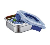 Conteneurs alimentaires avec couvercles - Boîte à déjeuner empilable et réutilisable, récipient de préparation des repas au bureau, récipient de stockage alimentaire pour et adultes | Idéal