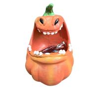 Conteneurs de citrouille d'Halloween, boîte de rangement de citrouille d'Halloween | Résine effrayante de bol de service de citrouille | Boîte de rangement de citrouille, étui de décoration, petits ac