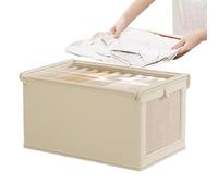 Conteneurs De Rangement | 1* Pcs Organisation Vêtements Simplifiée | Boîte Stockage Pliable Grande Capacité | Pour Draps Housses Couette Et Linge, Avec Poignée Pratique, Durable Réutilisable