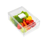 Conteneurs de réfrigérateur Garde-manger Bac de rangement Réfrigérateur Tiroir de rangement Réfrigérateur Fruits Fromage Organisation des aliments Conteneur Poubelle Pull Out Design Cabinet(S)