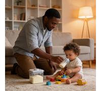 Conteneurs de stockage de formules - Distributeur de formules portable avec cuillère | Récipient hermétique de lait en poudre de nourriture de 1700ml pour la voiture de voyage de pépinière de garde-ma