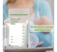 Conteneurs De Stockage De Lait Maternel De 7 Oz, Bec Verseur Facile À Utiliser, Double Joint, Pré-Stérilisé, Sans Bpa