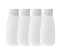 Conteneurs de voyage rechargeables - bouteilles de voyage en PE durables, distributeurs de liquide compacts | 4,45 pouces de recharge de fuite tubes rechargeables de 100 ml de capacité, kit de toilett