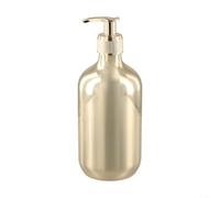 Conteneurs de voyage rechargeables de 500 ml et 300 ml - Souple - Pour cosmétiques, savon, liquide - Approuvé par la TSA - Doré - 300 ml