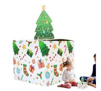 Conteneurs pour argent de Noël pour espèces, distributeur de 30 sacs transparents - sac pour argent avec extraction de Noël - pour carte, anniversaire, vacances, enfants, amie, petite-fille, papa