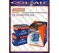 Colmic Combo Scorpion 100 Eva Case Bleu