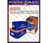 Colmic Combo Scorpion 350 Falcon 250 Eva Case Bleu