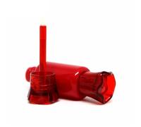 Conteneurs vides rechargeables rotatifs pour baume à lèvres à faire soi-même, baume à lèvres, baume à lèvres pour bricolage, cosmétiques, tubes de rouge à lèvres rechargeables, Bonbons rouges, Beauté