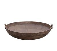 Contenitore Biscottini Barbecue Braciere Design 80x80x27 cm Fer Forgé