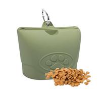 Contenitori Per Dolcetti Pers Cani - Contenitore Per Snack - marsupioo Porta Snack In Silicone | marsupioo Porta Snacks Portatile Antiodore, Accessori Impermeabili Animali Domestici, Escursioni