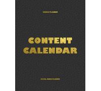 Content Calendar: Social Media & Marketing Planner for Creators and Entrepreneurs