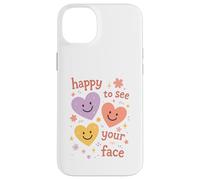 Contente de Voir Ton Visage, Joli cœur, Professeur de rentrée Coque pour iPhone 14 Plus