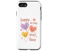 Contente de Voir Ton Visage, Joli cœur, Professeur de rentrée Coque pour iPhone SE (2020) / 7/8