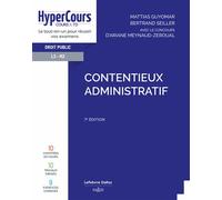 Contentieux administratif 7ème édition - Mattias Guyomar - Dalloz - broché - Scolaire / Universitaire