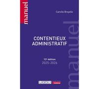 Contentieux administratif Camille Broyelle (Auteur)