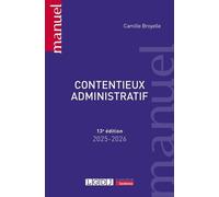 Contentieux Administratif - Edition 2025-2026