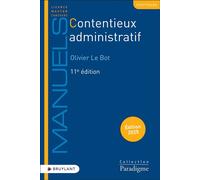 Contentieux administratif - Olivier Le Bot - Bruylant - broché - Etude