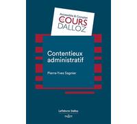 Contentieux administratif - Pierre-Yves Sagnier - Dalloz - broché - Etude